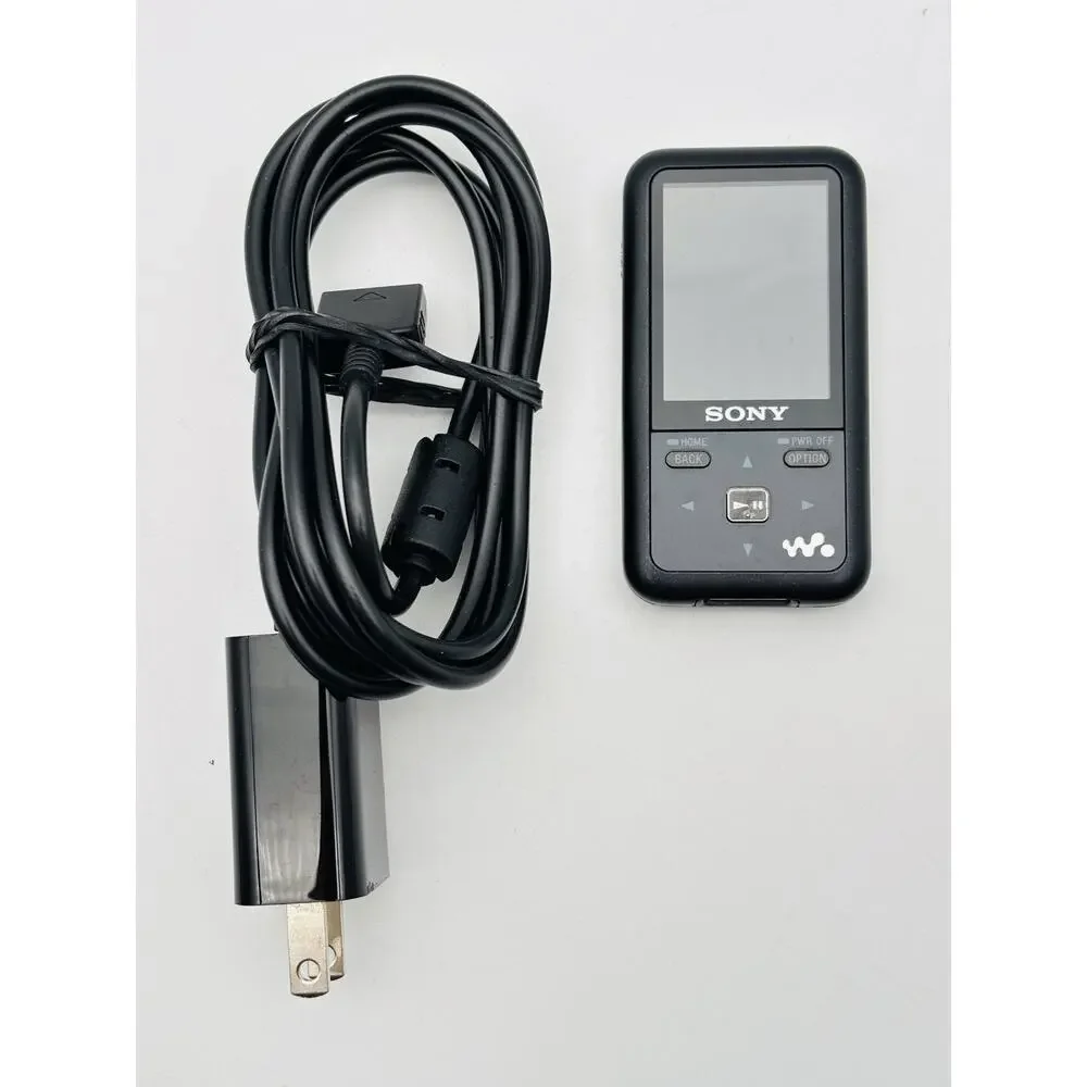 Sony Walkman NWZ-S618F Music Media Player Portable MP3 Black 732 Songs Works